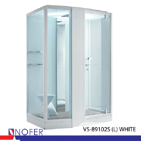 Phòng xông hơi Nofer VS-89102S White