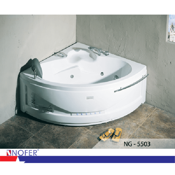 Bồn tắm góc massage Nofer NG-5503