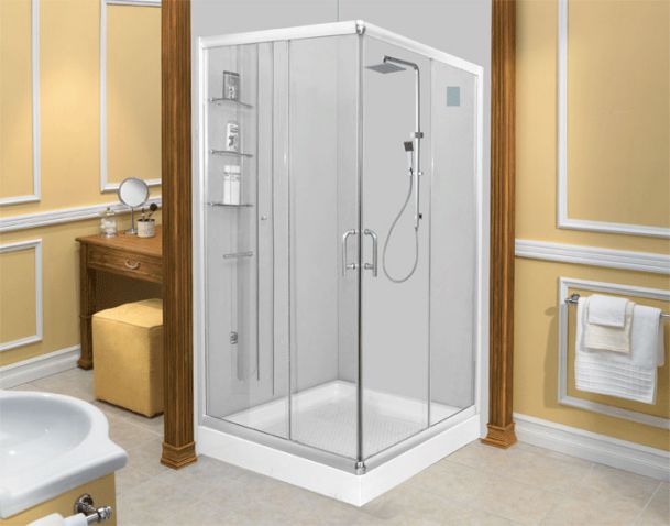 Kích thước bồn tắm đứng vách kính gia đình sẽ giúp bạn tận dụng tối đa không gian phòng tắm và tạo một không gian tắm rửa sang trọng và thoải mái.